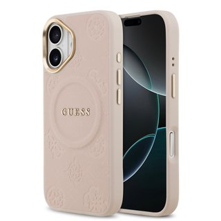 Imagen de FUNDA GUESS IPHONE 17 MAGSAFE LEATHER PINK 9834