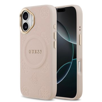 Imagen de FUNDA GUESS IPHONE 17 MAGSAFE LEATHER PINK 9834