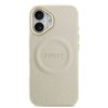 Imagen de FUNDA GUESS IPHONE 17 MAGSAFE BEIGE LEATHER 0151
