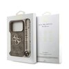 Imagen de FUNDA GUESS IPHONE 17 PRO STRAP LOGO BROWN 6252