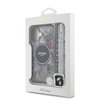 Imagen de FUNDA GUESS IPHONE 16 MAGSAFE STRAP BLACK FLOWERS 8708