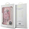 Imagen de FUNDA GUESS IPHONE 16 MAGSAFE STRIPE PINK FLOWERS 8852