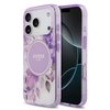 Imagen de FUNDA GUESS IPHONE 17 PRO MAGSAFE FLOWERS PURPLE 5217