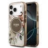 Imagen de FUNDA GUESS IPHONE 17 PRO MAGSAFE FLOWER BROWN 5132