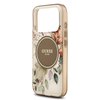 Imagen de FUNDA GUESS IPHONE 17 PRO MAGSAFE FLOWER BROWN 5132