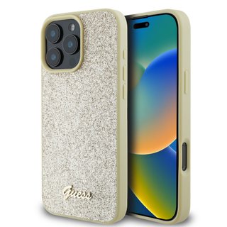 Imagen de FUNDA GUESS IPHONE 16 PRO MAX MAGSAFE GOLD 3391