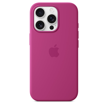 Imagen de SILICONA MAGSAFE IPHONE 16 PRO FUCSIA