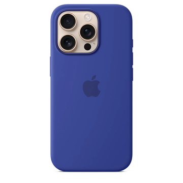 Imagen de SILICONA MAGSAFE IPHONE 16 PRO AZUL
