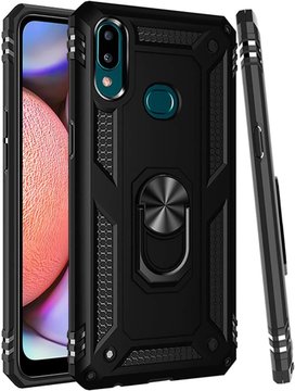 Imagen de PROTECTOR SAMSUNG A30 A20 CAMRING BLACK