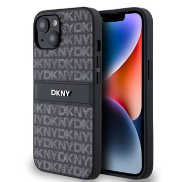 Imagen de FUNDA DKNY IPHONE 14 TEXTURE PATTERN BLACK 0354