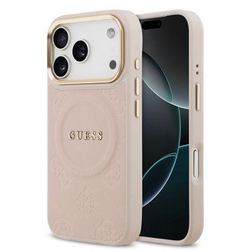 Imagen de FUNDA GUESS IPHONE 17 PRO MAGSAFE LOGO PINK 9858