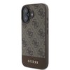 Imagen de FUNDA GUESS IPHONE 16 STRIPE LOGO BROWN 2203