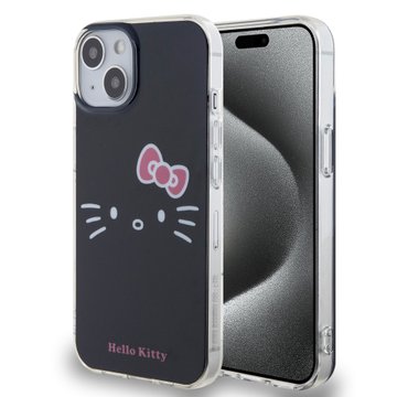 Imagen de FUNDA HELLO KITTY IPHONE 13 14 FACE BLACK 4995