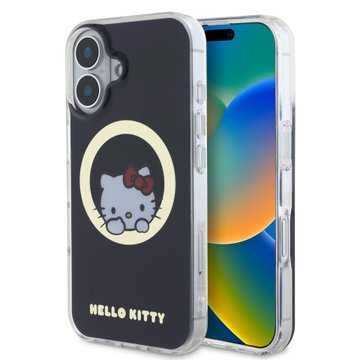 Imagen de FUNDA HELLO KITTY IPHONE 16 MAGSAFE BLACK 7063