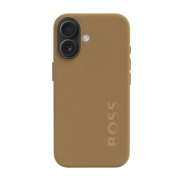 Imagen de FUNDA HUGO BOSS IPHONE 16 CAMEL 0060