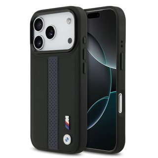 Imagen de FUNDA BMW IPHONE 17 PRO MAGSAFE LOGO BLACK 1506