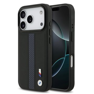Imagen de FUNDA BMW IPHONE 17 PRO MAGSAFE LOGO BLACK 1506