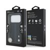 Imagen de FUNDA BMW IPHONE 17 PRO MAGSAFE LOGO BLACK 1506