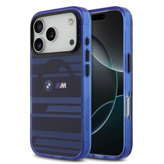 Imagen de FUNDA BMW IPHONE 17 PRO MAGSAFE LINES BLUE 6624