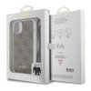 Imagen de FUNDA GUESS IPHONE 14 PRINT CORREA BROWN 8027