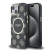 Imagen de FUNDA GUESS IPHONE 15 MAGSAFE PEONY BLACK 8687