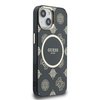 Imagen de FUNDA GUESS IPHONE 15 MAGSAFE PEONY BLACK 8687