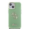 Imagen de FUNDA GUESS IPHONE 15 SCRIPT METAL GREEN 9967