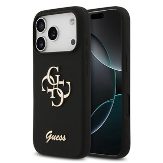 Imagen de FUNDA GUESS IPHONE 17 PRO SCRIPT BLACK 2254