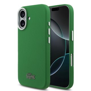 Imagen de FUNDA LACOSTE IPHONE 17 MAGSAFE PIQUE GREEN 1517