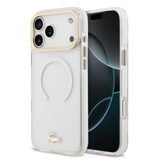 Imagen de FUNDA LACOSTE IPHONE 17 PRO MAX MAG WHITE 2507