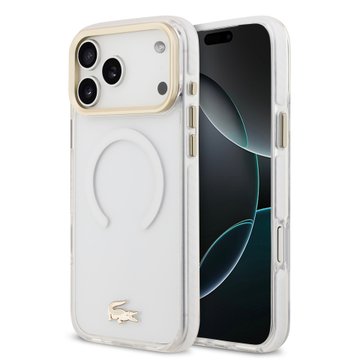 Imagen de FUNDA LACOSTE IPHONE 17 PRO MAX MAG WHITE 2507