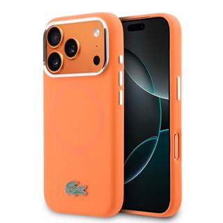 Imagen de FUNDA LACOSTE IPHONE 17 PRO MAX MAG ORANGE 9098