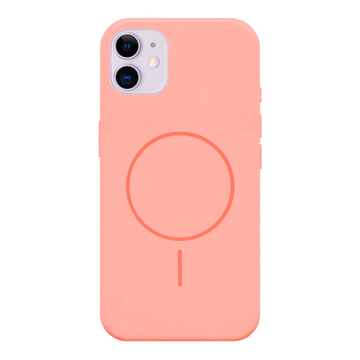 Imagen de PROTECTOR IPHONE 11 SILICONA MAGSAFE PINK