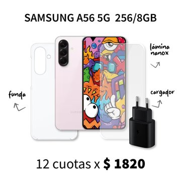 Imagen de Samsung A56 5G de 256/8GB + Accesorios