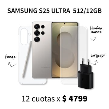 Imagen de Samsung S25 Ultra de 512/12GB + Accesorios