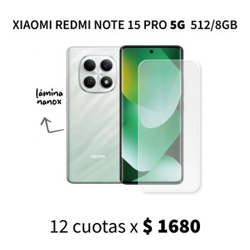 Imagen de Xiaomi Redmi Note 15 Pro 5G de 512/8GB + Accesorios