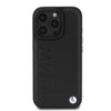 Imagen de FUNDA BMW IPHONE 16 PRO MAGSAFE LEATHER LOGO SILICONE 1681