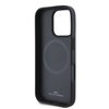 Imagen de FUNDA BMW IPHONE 16 PRO MAX MAGSAFE LEATHER LOGO SILICONE 1698