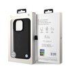 Imagen de FUNDA BMW IPHONE 16 PRO MAX MAGSAFE LEATHER LOGO SILICONE 1698