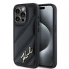 Imagen de FUNDA KARL LAGERFELD IPHONE 15 PRO SIGNATURE BLACK 2243
