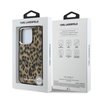 Imagen de FUNDA KARL LAGERFELD IPHONE 15 PRO MAGSAFE LEOPARD BROWN 5629