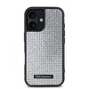 Imagen de FUNDA KARL LAGERFELD IPHONE 16 RHINNESTON SILVER 4436