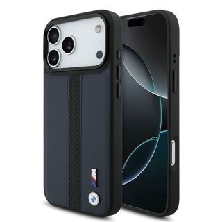 Imagen de FUNDA BMW IPHONE 17 PRO MAX MAGSAFE NAVY STRIPE 1834