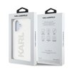 Imagen de FUNDA KARL LAGERFELD IPHONE 16 LOGO RHINNESTON TRANSPARENT 6644