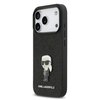 Imagen de FUNDA KARL LAGERFELD IPHONE 17 PRO IKONIK LOGO BLACK 9633