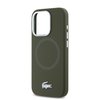 Imagen de FUNDA LACOSTE IPHONE 15 PRO MAX MAGSAFE SILICONE KHAKI LOGO 0260