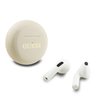 Imagen de GUESS HAND FREE TWS ROUND BEIGE LOGO 1801