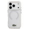 Imagen de FUNDA LACOSTE IPHONE 17 PRO MAGSAFE CLEAR WHITE 2019