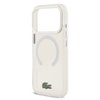 Imagen de FUNDA LACOSTE IPHONE 17 PRO MAGSAFE CLEAR WHITE 2019