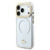 Imagen de FUNDA LACOSTE IPHONE 17 PRO MAGSAFE CLEAR GOLD 2491